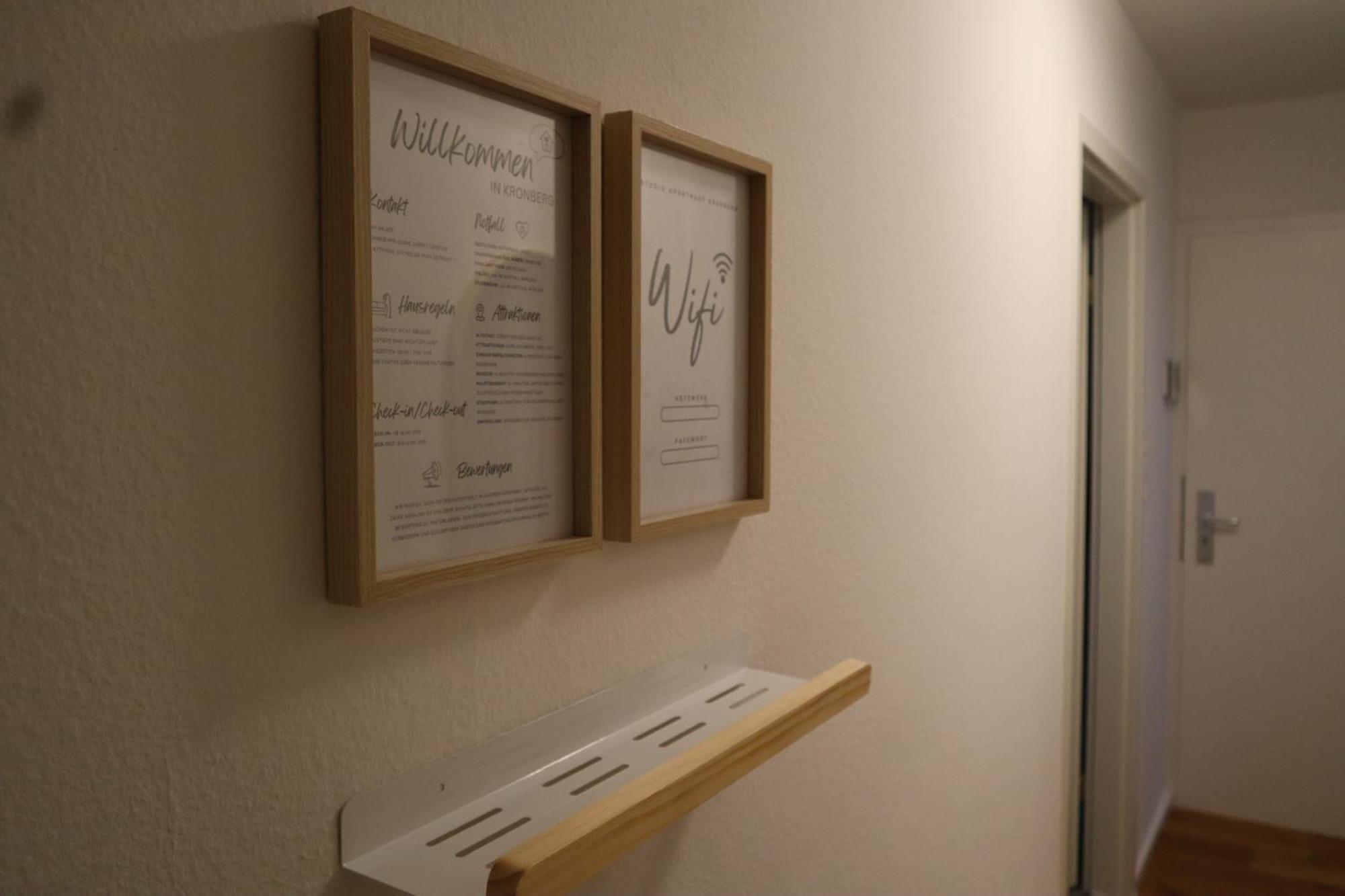 Gemuetliches Boho Studio Apartment In Der Altstadt Kronbergs Kronberg im Taunus Exterior photo
